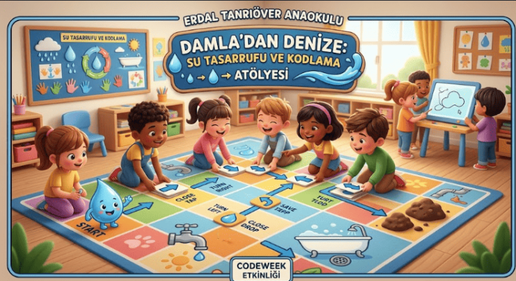 Damladan Denize: Su Tasarrufu ve Kodlama Atölyesi